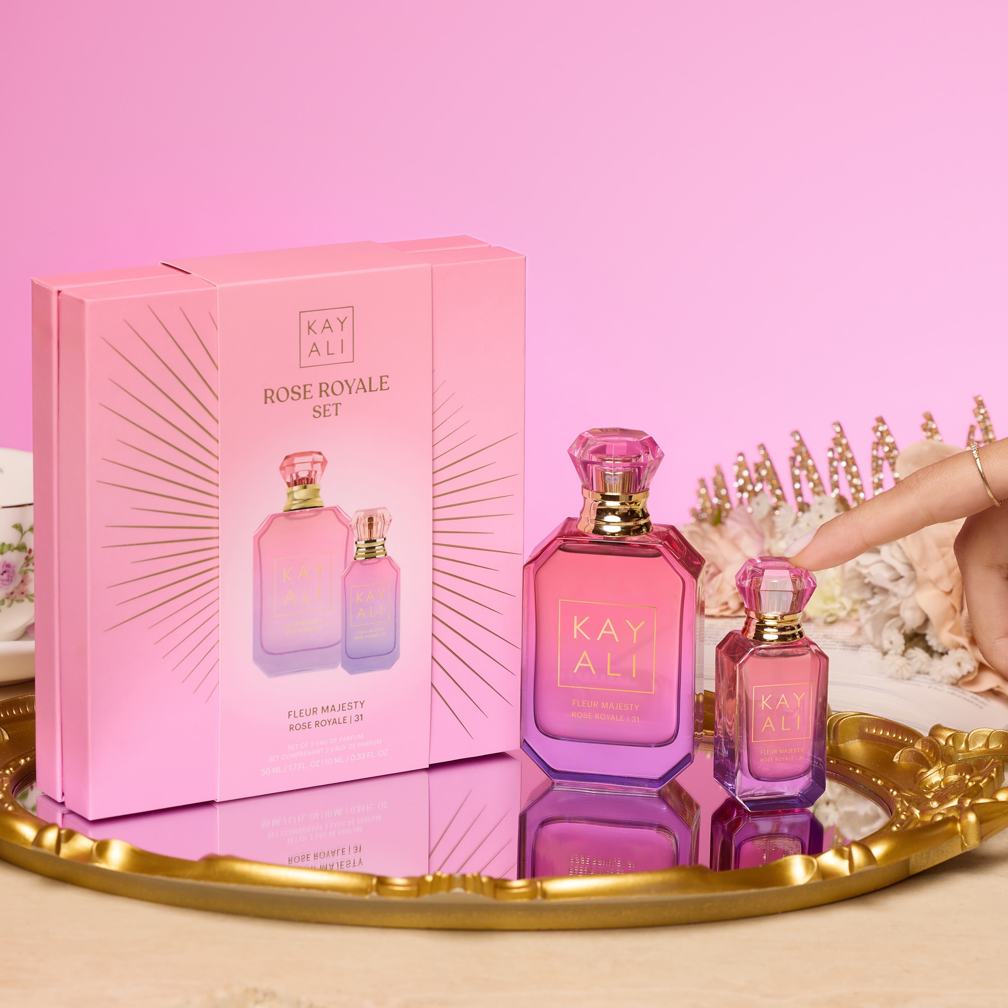 FLEUR MAJESTY ROSE ROYALE | 31 EAU DE PARFUM DUO SET